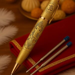 🪔 Ganesha Golden Pen